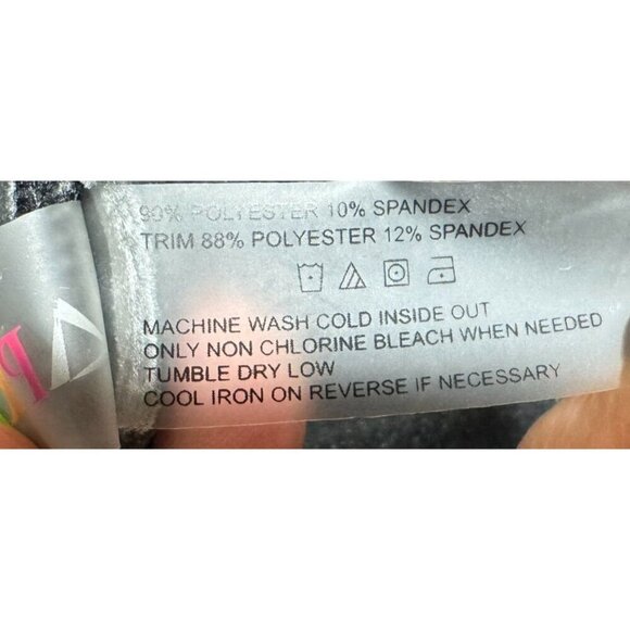 PRISMSPORT womens gray graphite velvet track pants size Medium NWT joggers - Picture 6 of 10